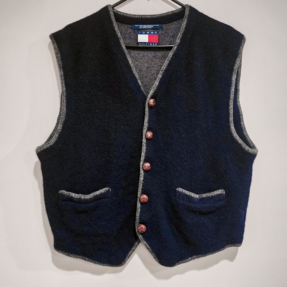 Tommy Hilfiger Men's Navy Vest